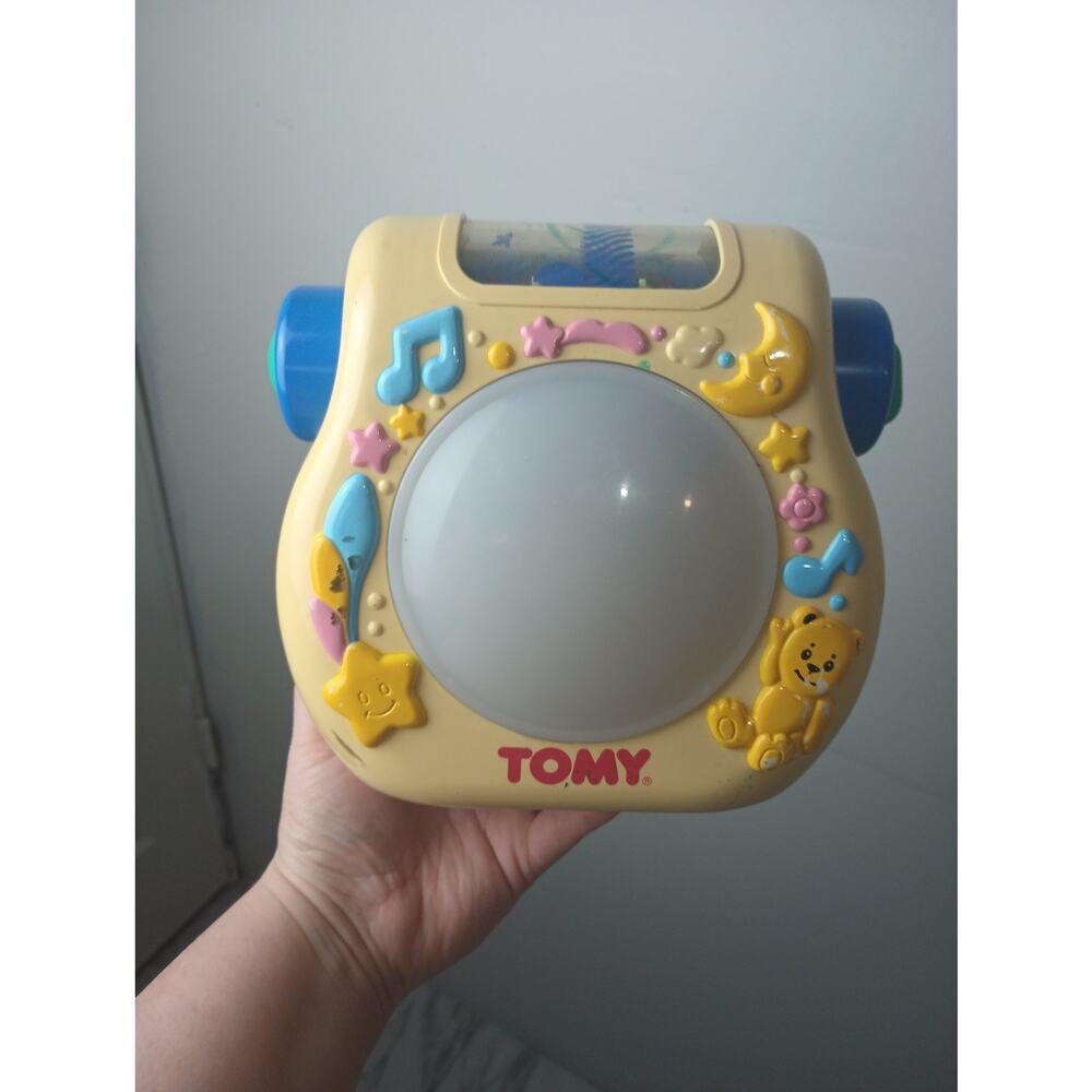 Tomy First Fun Lullaby Dream Show Windup Musical Night Light Retro Vtg 90s Works